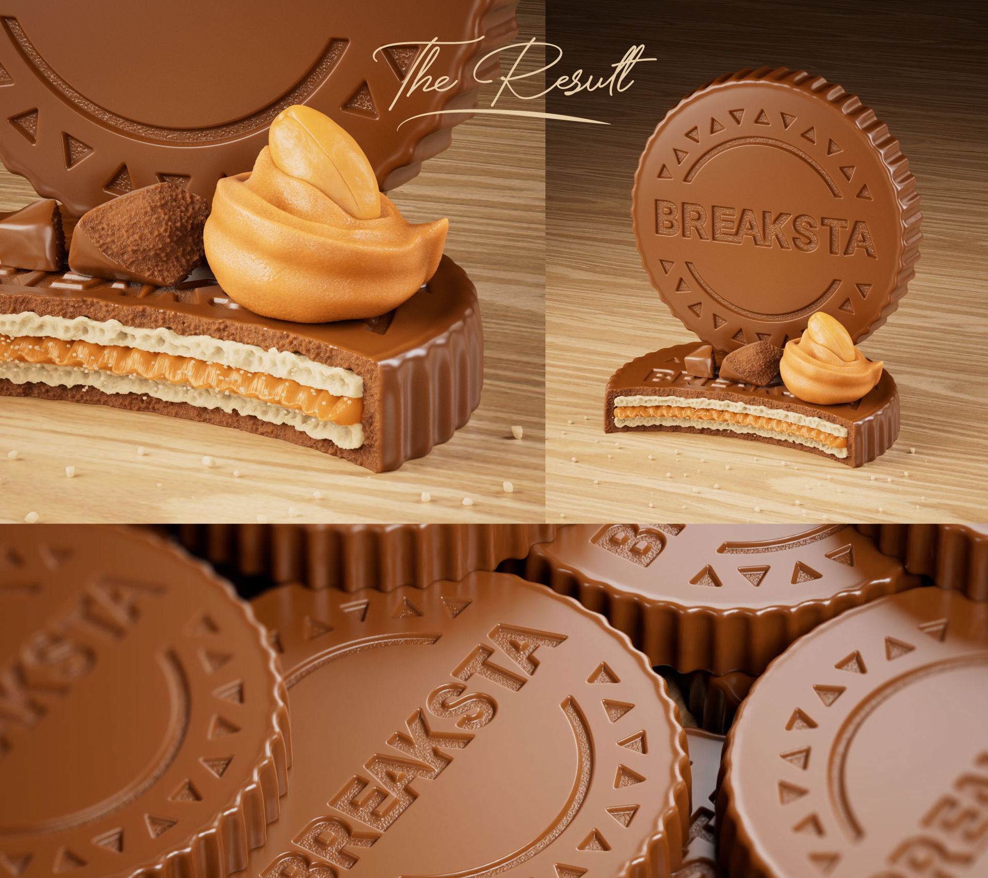 ## The Result  A cohesive product world built entirely in CGI, proving that with the right texturing, lighting, and attention to detail, a concept product can feel as real and desirable as an actual market launch.